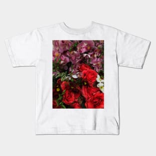 Colorful flowers Kids T-Shirt